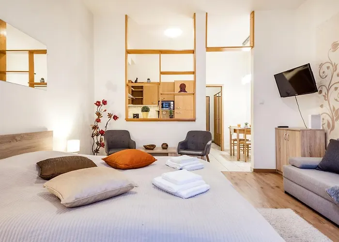 Downtown Charm With Balcony And Garden View Budapest